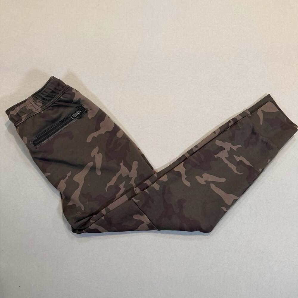 American Eagle Jogger Sweatpants Size S Camo Zip Pockets